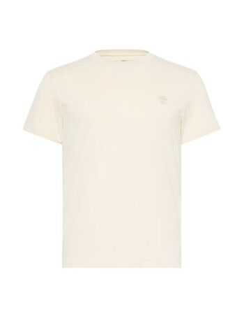 Camiseta de Manga Corta Hombre Timberland Dunstan River Beige