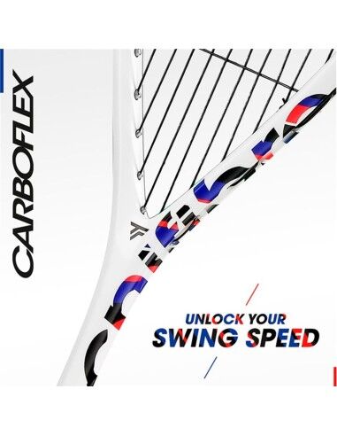 Squashracket Tecnifibre Carboflex X-Top V2 130 Wit