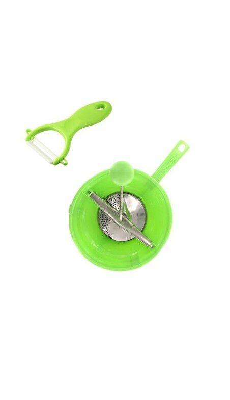 Descascador e Ralador de Legumes Fackelmann Vert Cerâmica Aço inoxidável Plástico 20 x 40 x 30 cm 2 Peças