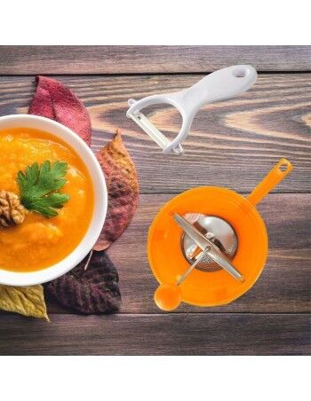 Groenteschiller en rasp Fackelmann Vert Keramisch Roestvrij staal Plastic 20 x 40 x 30 cm 2 Onderdelen 2