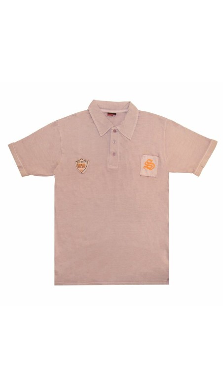 Polo a Maniche Corte Uomo Solido Team Cricket