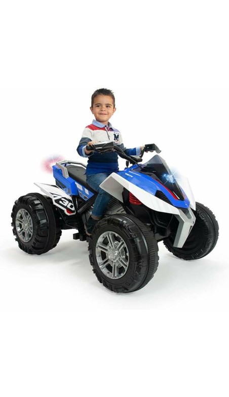 Quad électrique Injusa Rage Lumière Bleu Blanc 12 V