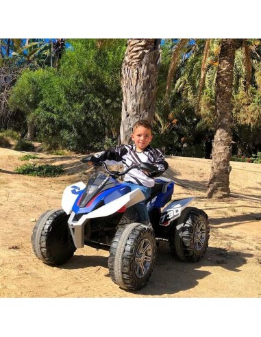 Quad électrique Injusa Rage Lumière Bleu Blanc 12 V