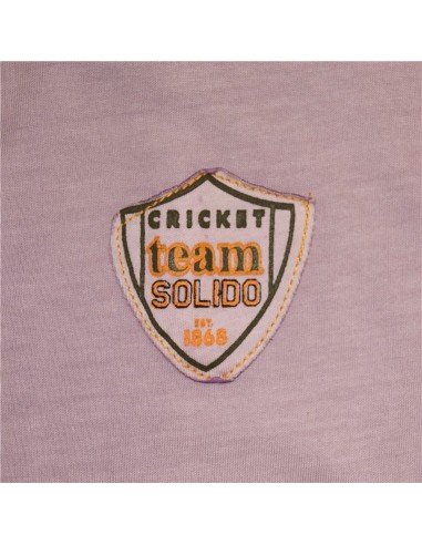 Polo a Maniche Corte Uomo Solido Team Cricket