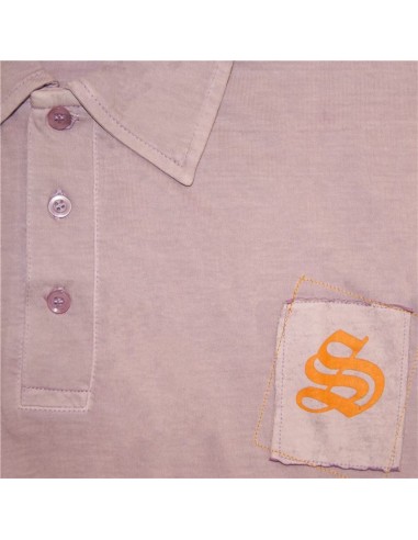 Polo a Maniche Corte Uomo Solido Team Cricket