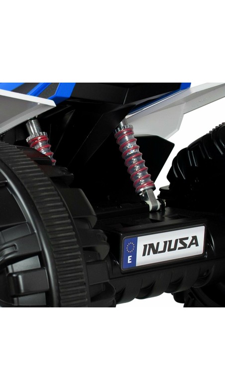 Quad électrique Injusa Rage Lumière Bleu Blanc 12 V