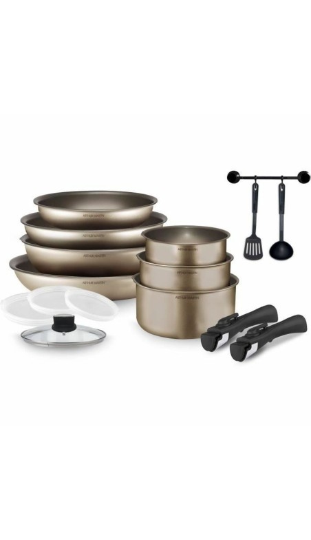 Batteria da Cucina Arthur Martin   15 Pezzi
