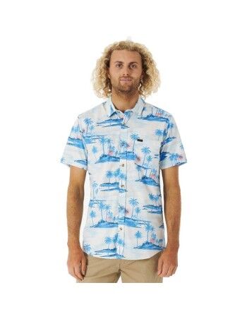 Camisa de Manga Larga Hombre Rip Curl Dreamers Bone Agua (L)