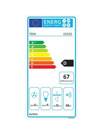 Hotte standard Teka C6310BK Noir 2