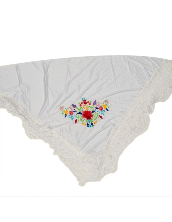 Schal PGNBLNC Weiß 140 cm