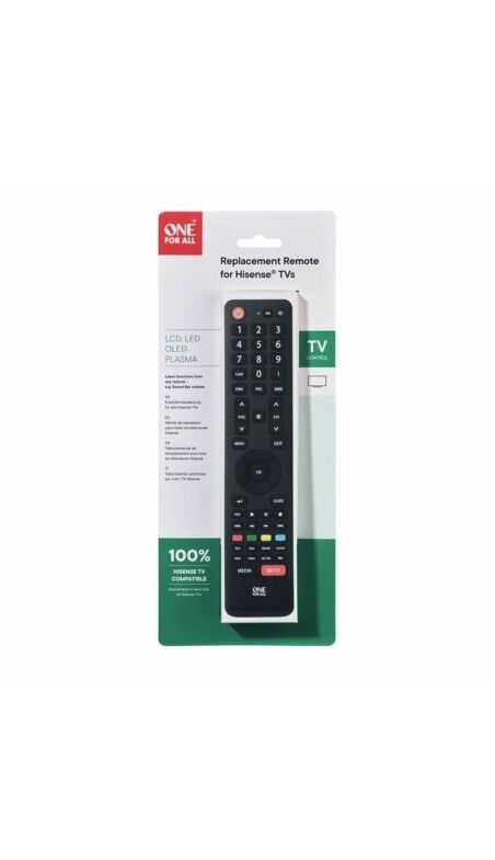 Télécommande Universelle pour Hisense One For All Noir