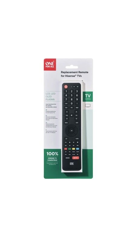 Télécommande Universelle pour Hisense One For All Noir