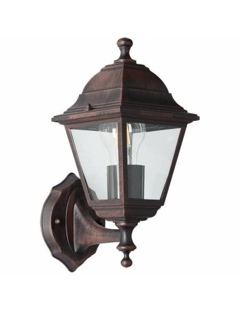 Lanterne pour Jardin Brilliant Nissie Orange Noir oxydé 60 W E27 Extérieur 2