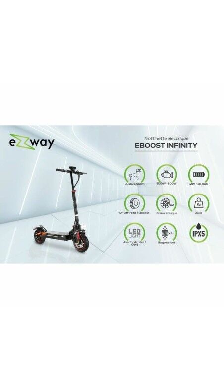 Trottinette Électrique EZWAY 800 W