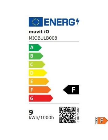 Lâmpada Inteligente Muvit 8,5 W E27 2700 K 6500 K 800 lm Wi-Fi LED Branco 2