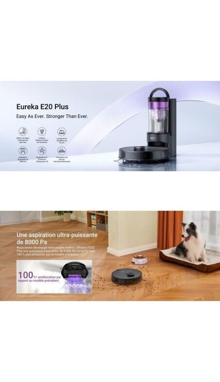 Aspirateur robot Eureka