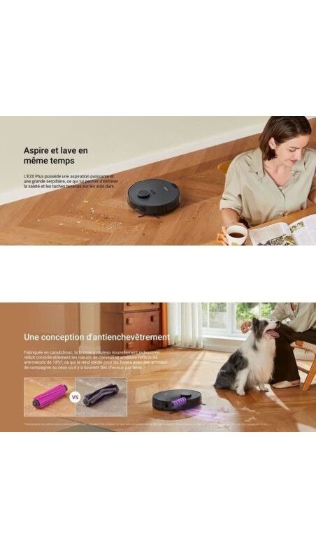 Aspirateur robot Eureka