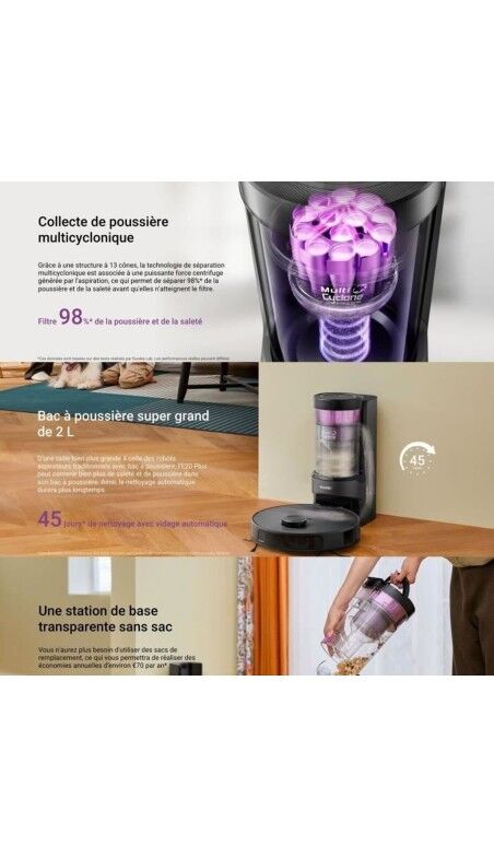 Aspirateur robot Eureka