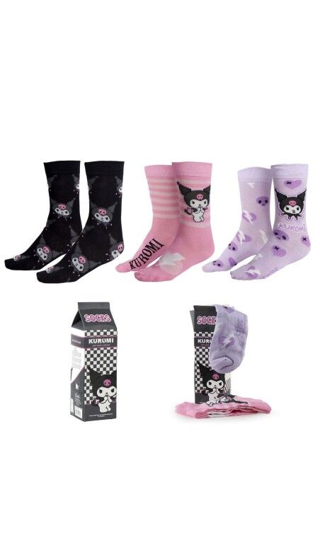 Chaussettes Hello Kitty 3 paires