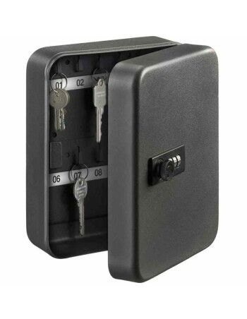 Schlüsselschrank Burg-Wachter KC 20 C Schwarz Matte Hinterseite