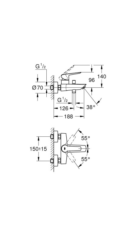 Rubinetto Monocomando Grohe 23206002