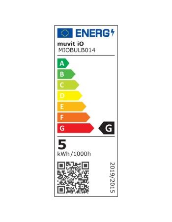 Ampoule à Puce Muvit iO 5 W GU10 2700 K 6500 K Wi-Fi LED 400 lm Blanc 2