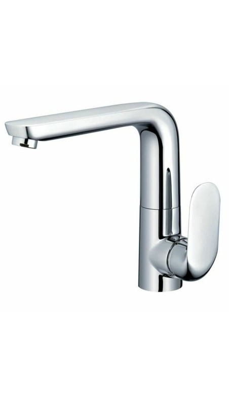 Grifo Monomando Rousseau Gris Chrome