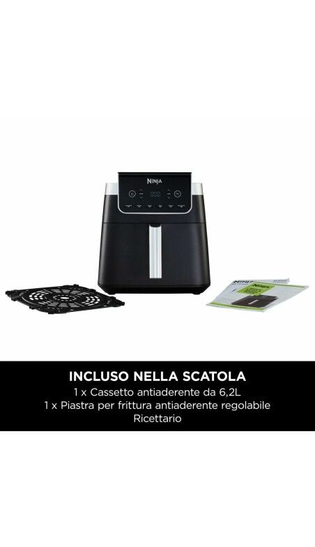 Friggitrice ad Aria NINJA Grigio 6,2 L