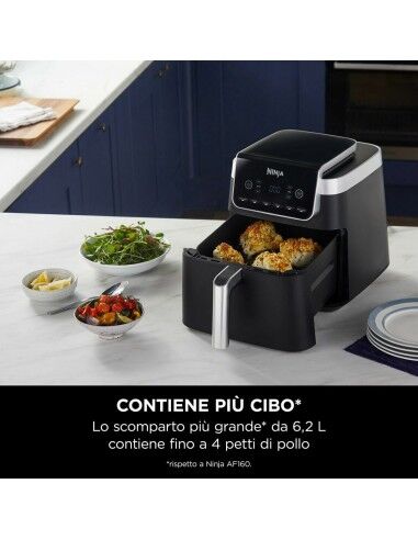 Friggitrice ad Aria NINJA Grigio 6,2 L