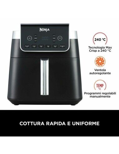Friggitrice ad Aria NINJA Grigio 6,2 L