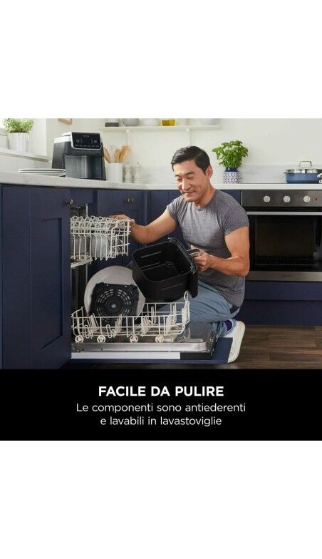 Friggitrice ad Aria NINJA Grigio 6,2 L