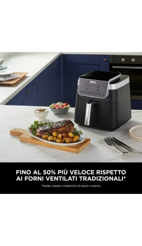 Friggitrice ad Aria NINJA Grigio 6,2 L
