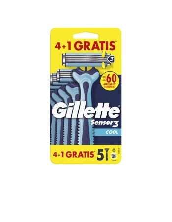 Scheermesjes Gillette SENSOR3 COOL (4 Stuks)