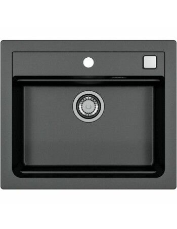 Évier simple Stradour ATROX Noir