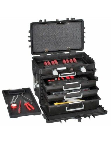 Gereedschapskist GT Line ALL IN ONE Schuim Staal Polypropyleen Plastic