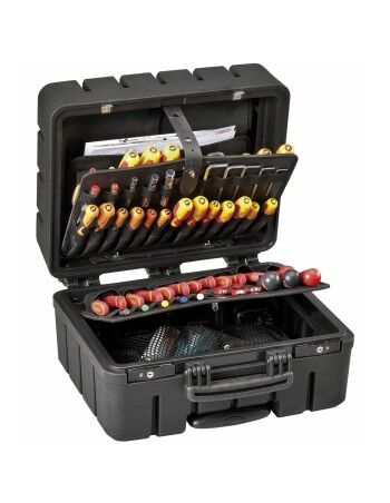Gereedschapskoffer GT Line Polyester PVC Metaal Polyethyleen Natuurlijk rubber 2