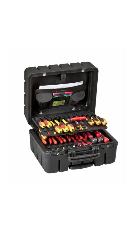 Mallette à Outils GT Line Polyester PVC Métal Polyéthylène Caoutchouc