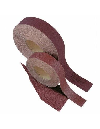 Rouleau de fibre abrasive INTERFLEX Rouleau 25 m Oxyde d'aluminium
