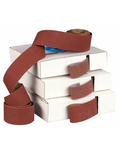 Rouleau de fibre abrasive INTERFLEX Rouleau 25 m Oxyde d'aluminium