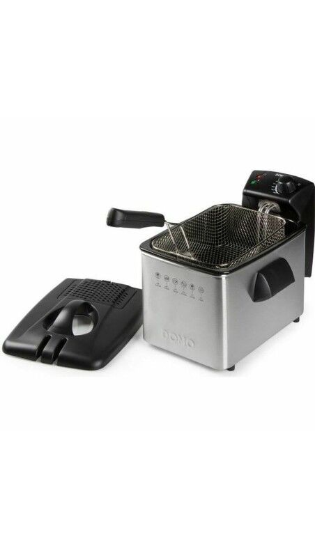 Friteuse DOMO DO465FR 4 L 3000 W Argenté Acier