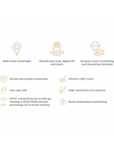 Interphone bébé Motorola (1 Unité)