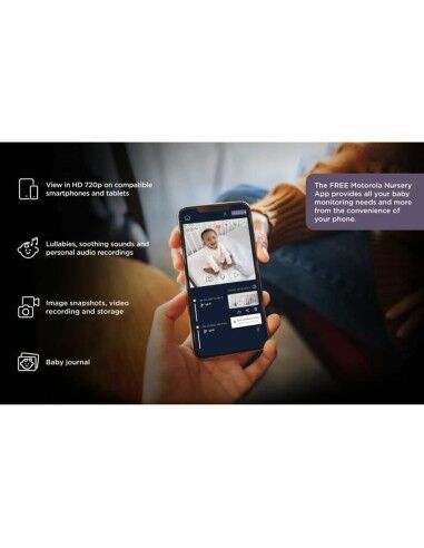 Interphone bébé Motorola (1 Unité)