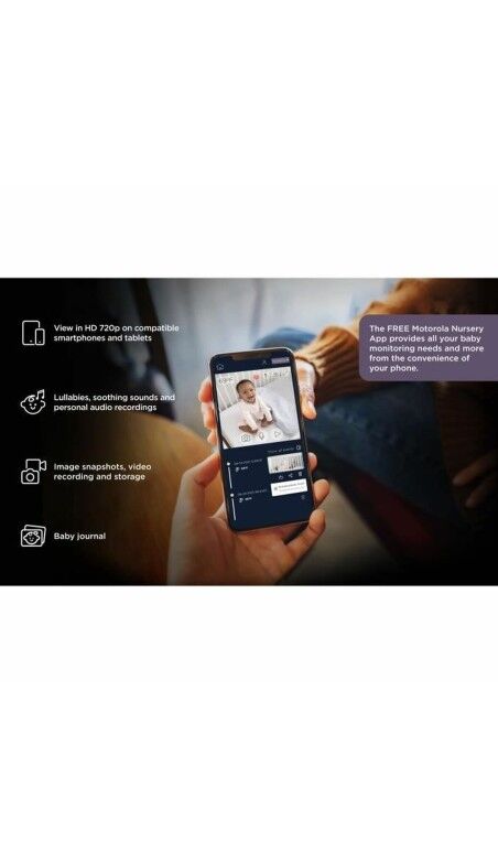 Interphone bébé Motorola (1 Unité)