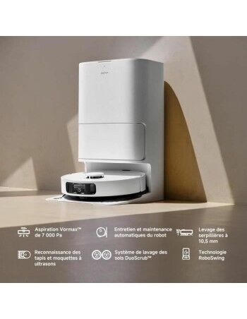 Robot aspirador e friegasuelos MOVA E30ULTRA 7000 Pa, depósito 4 l, auton. 3 h, branco 2