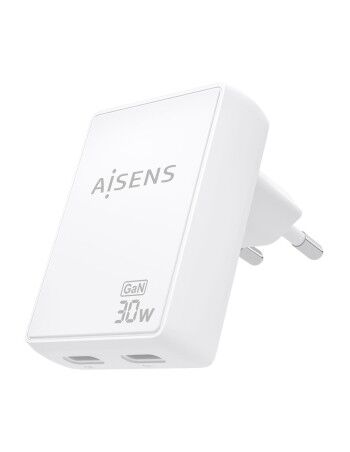 Chargeur mural Aisens ASCH-30W2P075-W Blanc 30 W 2