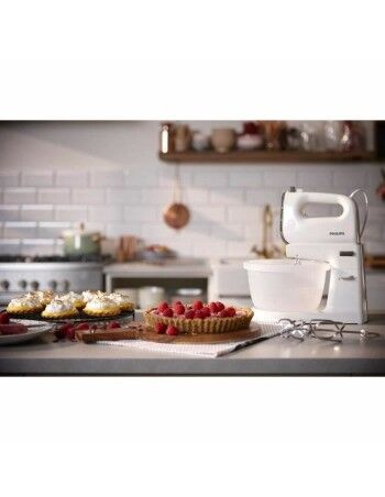 impastatrice mixer con ciotola Philips HR3745/00 Bianco 450 W 3 L 2