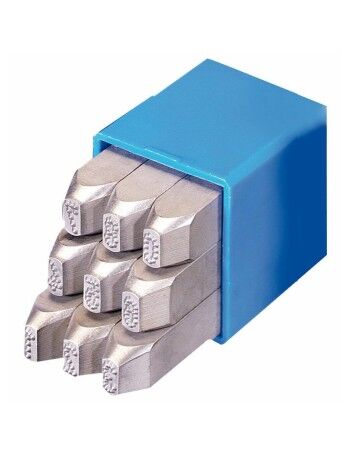 Jeu de numérotation Gravurem 6 mm 2