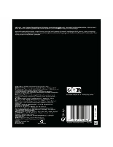 Cartridge schoonmaker Braun