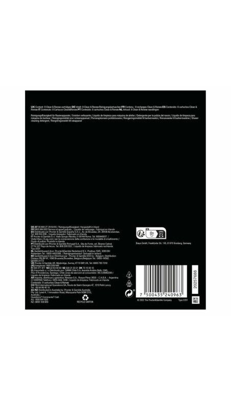 Cartridge schoonmaker Braun