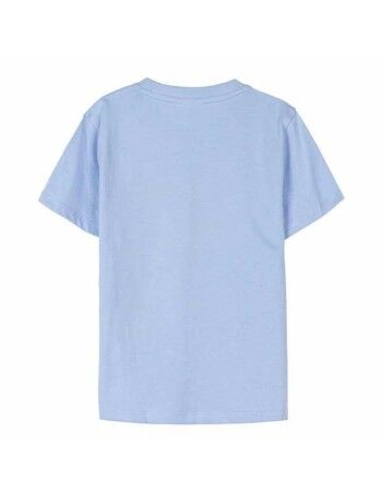 Camisola de Manga Curta Criança Bluey Azul Claro 2